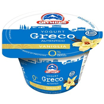 YOGURT GRECO VANIGLIA 0% GRASSI 150 GR