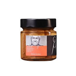 FILETTO TONNO ROSSO OLIO DI OLIVA G.220 VASO VETRO