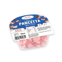 CUBETTI DI PANCETTA AFFUMICATA G.100